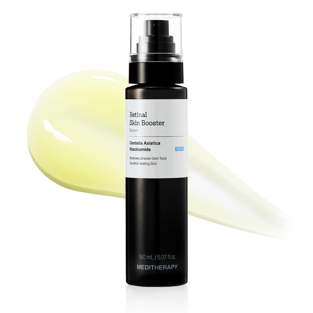 Meditheapy Retinal Skin Booster Serum - Anti-Aging for Fine Lines & Radiance, All Skin Types, 5.07 fl oz