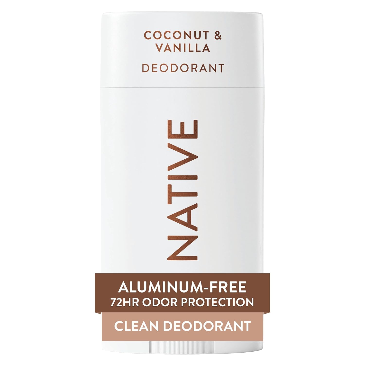 Native Deodorant - 72-Hour Odor Control with Natural Ingredients, Aluminum-Free Coconut & Vanilla