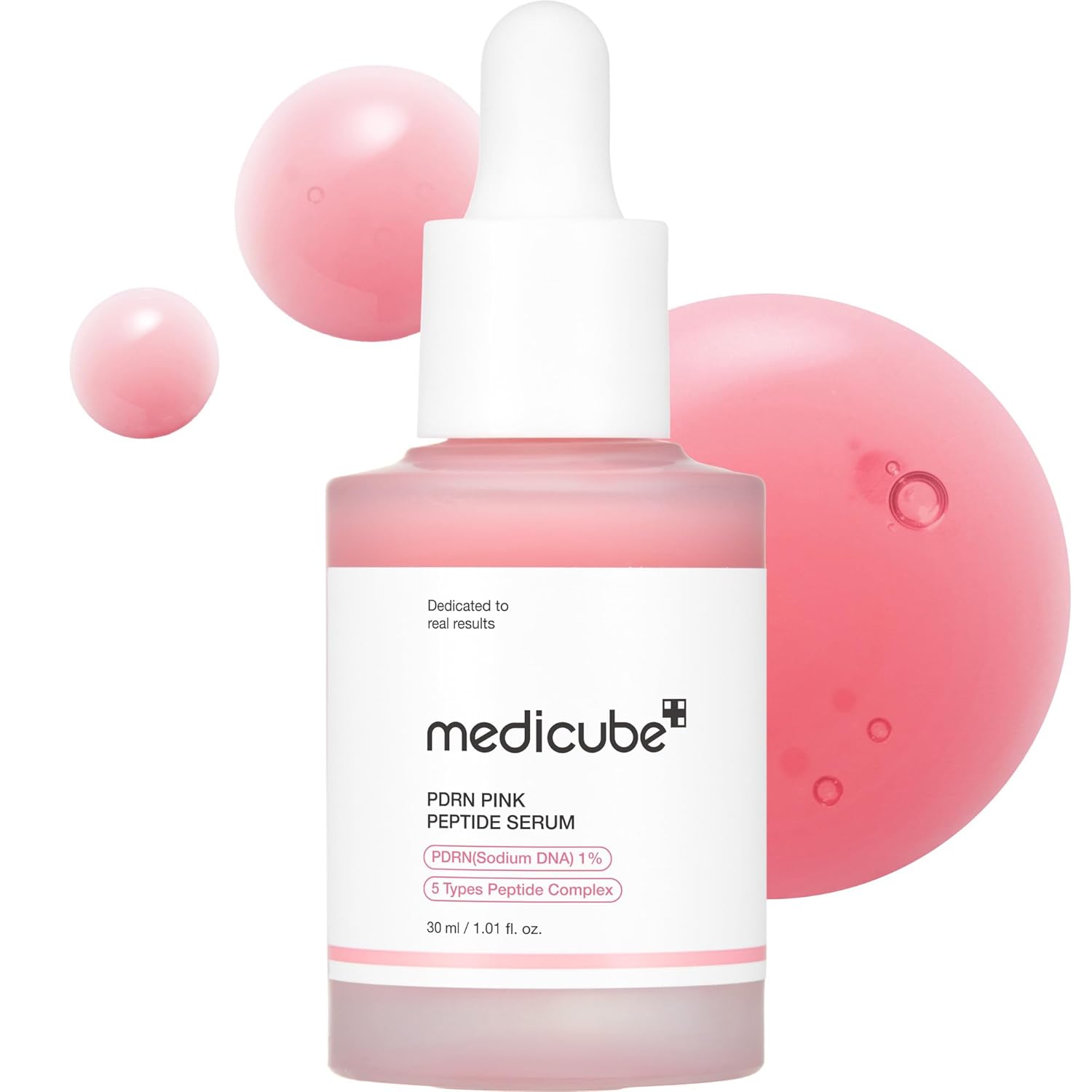Pink Peptide Serum with Salmon DNA for Even Tone & Firm Skin by Medicube