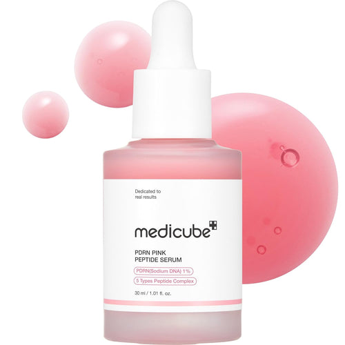 Pink Peptide Serum with Salmon DNA for Even Tone & Firm Skin by Medicube