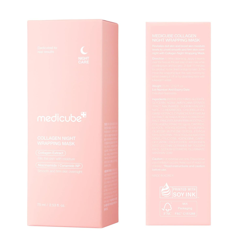 Medicube Overnight Collagen Peel-Off Mask for Firmer Skin (2.53 fl oz)