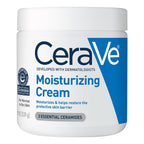 CeraVe Moisturizing Cream - 24-Hour Hydration for Dry Skin, Face & Body Cream with Ceramides & HA, 19 oz
