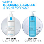 La Roche-Posay Toleriane Purifying Foaming Facial Cleanser - Oil-Free & Non-Drying for Sensitive Skin