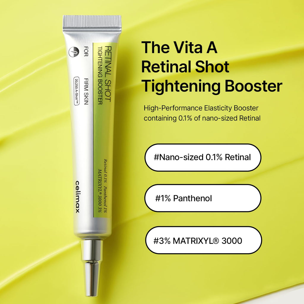 celimax High-Strength Retinal Serum for Wrinkles & Pores - Anti-Aging Treatment, 15ml