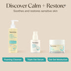 Aveeno Calm + Restore Fragrance-Free Oat Gel Moisturizer for Sensitive Skin