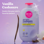EOS Vanilla Cashmere Moisturizing Body Wash for Sensitive Skin - 16 fl oz