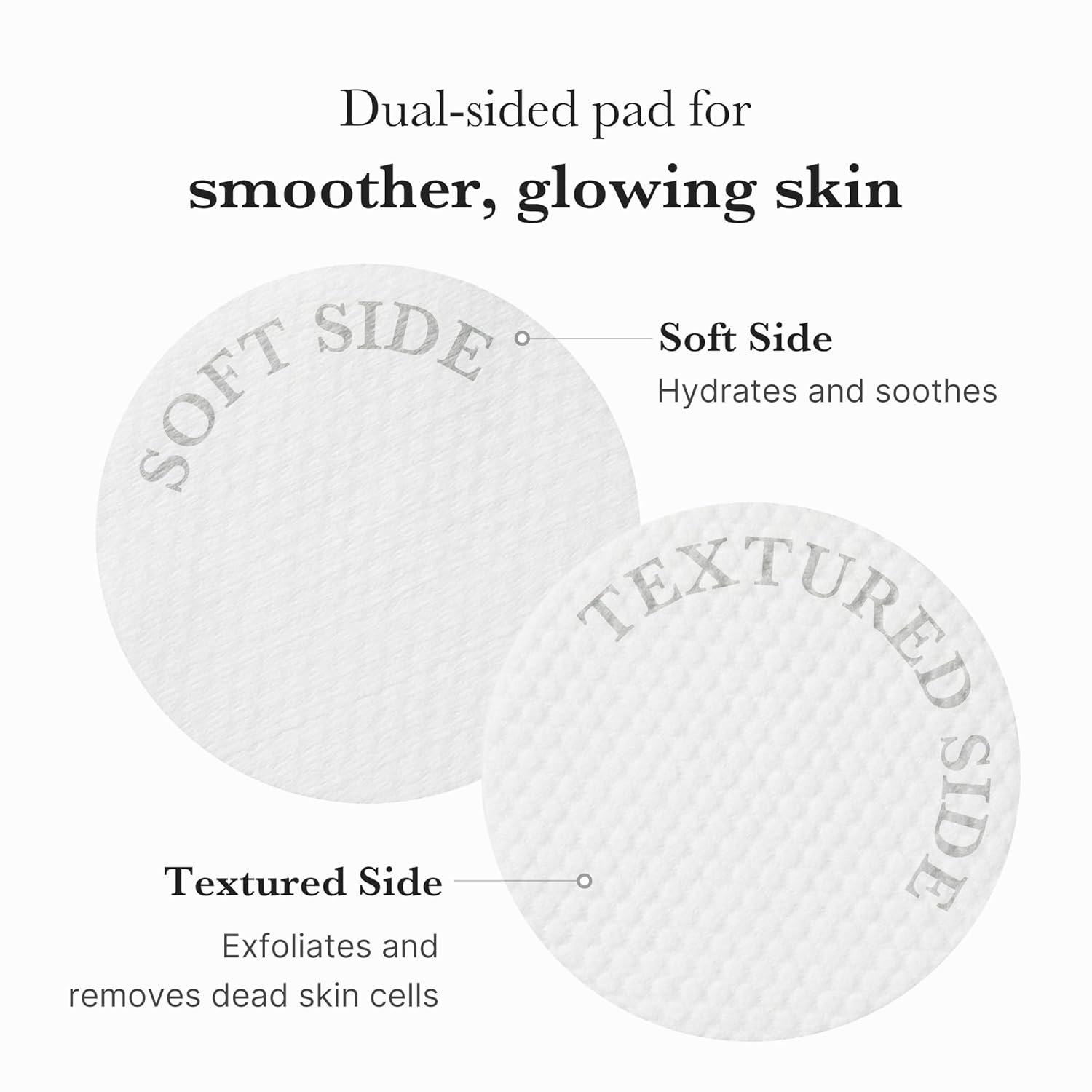 Medicube Zero Pore Pad 2.0 - Dual-Textured Toner Pads for Exfoliation & Pore Care, 70 Count