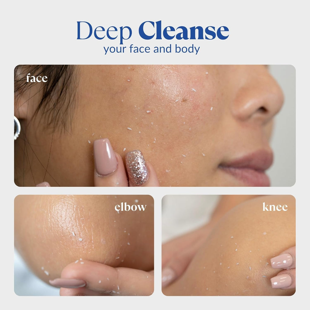 Cure by Toyo Gentle Non-Abrasive Aqua Gel Exfoliator for All Skin Types, 8.82oz