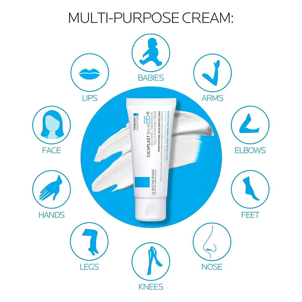 La Roche-Posay Cicaplast Balm B5: Soothing Cream for Dry Skin & Irritation