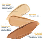 CeraVe Hydrating Mineral Sunscreen SPF 30 with Sheer Tint - For All Skin Types, 1.7 fl oz