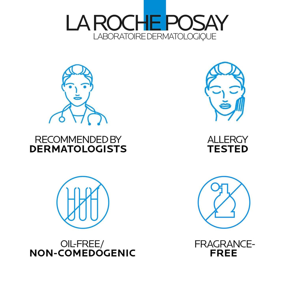 La Roche-Posay Toleriane Purifying Foaming Facial Cleanser - Oil-Free & Non-Drying for Sensitive Skin