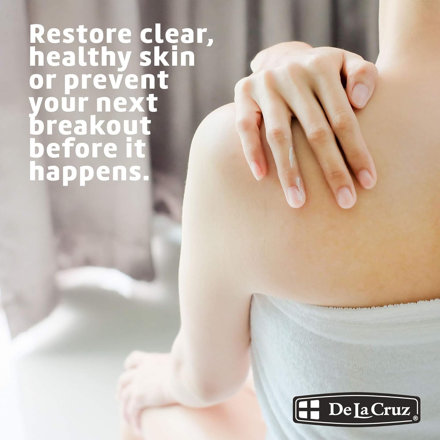 De La Cruz 10% Sulfur Ointment - Cystic Acne Treatment for Face & Body