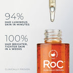 RoC Multi Correxion Revive + Glow 10% Vitamin C Serum for Face Anti-Aging Brightening
