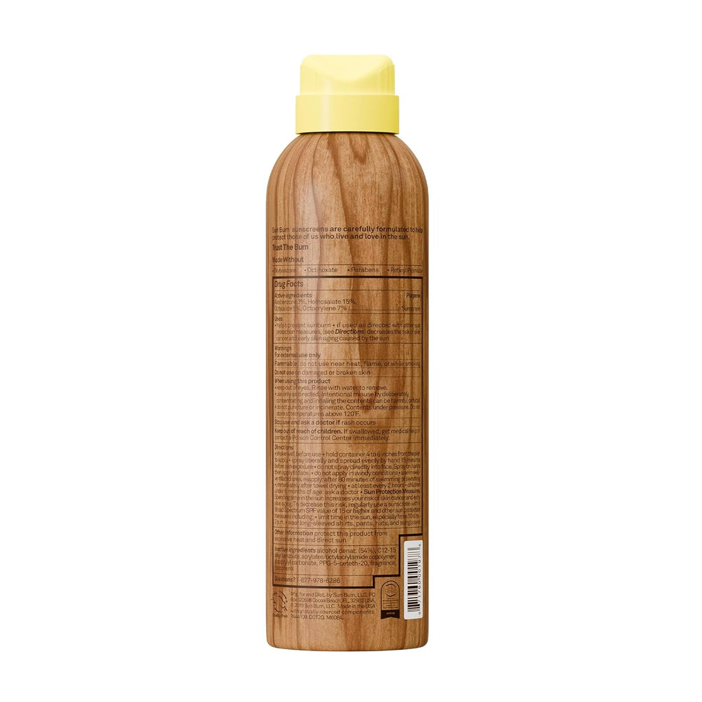 Sun Bum Original SPF 50 Sunscreen Spray - Broad Spectrum Moisturizing Protection (Hawaii 104 Compliant) 6 oz
