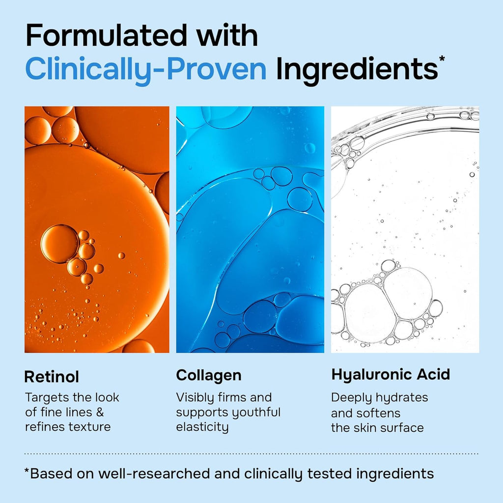 SimplyVital Anti-Aging Face & Neck Cream with Retinol - Hydrating Moisturizer for Firming Skin