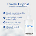 Cure by Toyo Gentle Non-Abrasive Aqua Gel Exfoliator for All Skin Types, 8.82oz