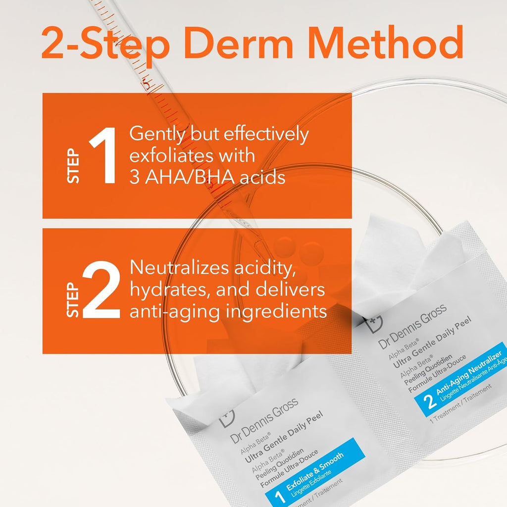 Dr. Dennis Gross Alpha Beta Ultra Gentle Daily Peel for Sensitive Skin - 5 Treatments