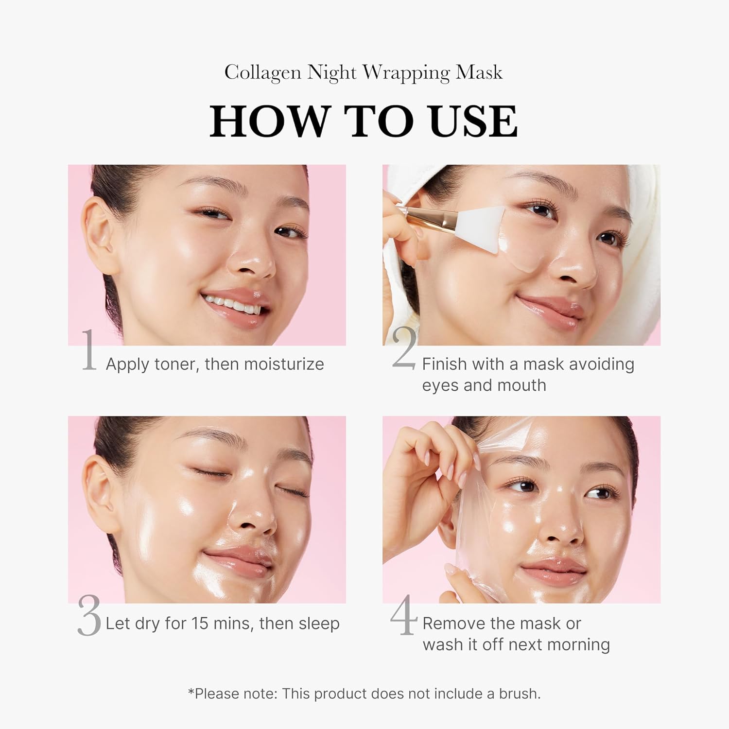 Medicube Overnight Collagen Peel-Off Mask for Firmer Skin (2.53 fl oz)