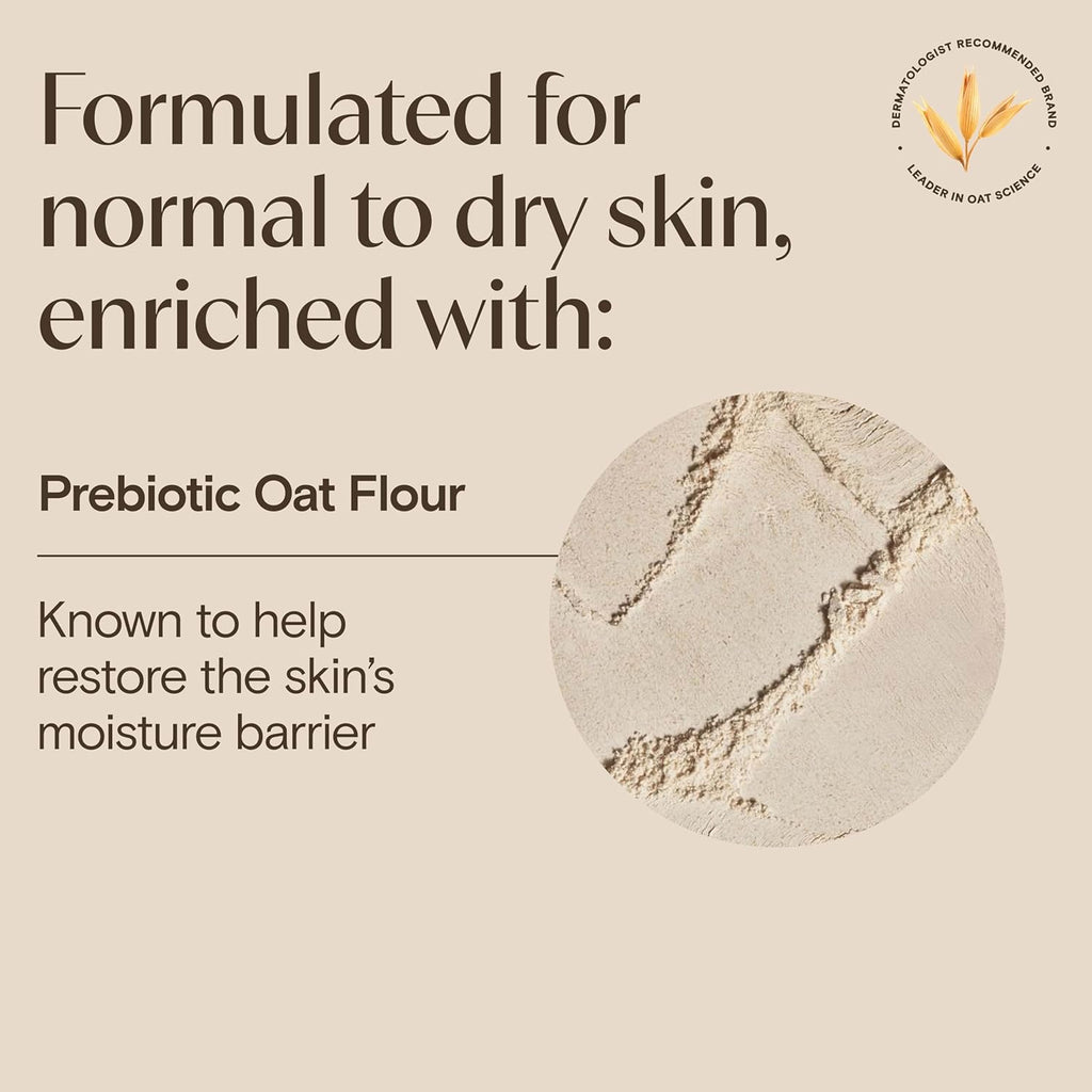 Aveeno Daily Moisturizing Face Lotion with Soothing Prebiotic Oat - For Dry & Sensitive Skin, Lightweight Fragrance-Free Cream, 5 Oz