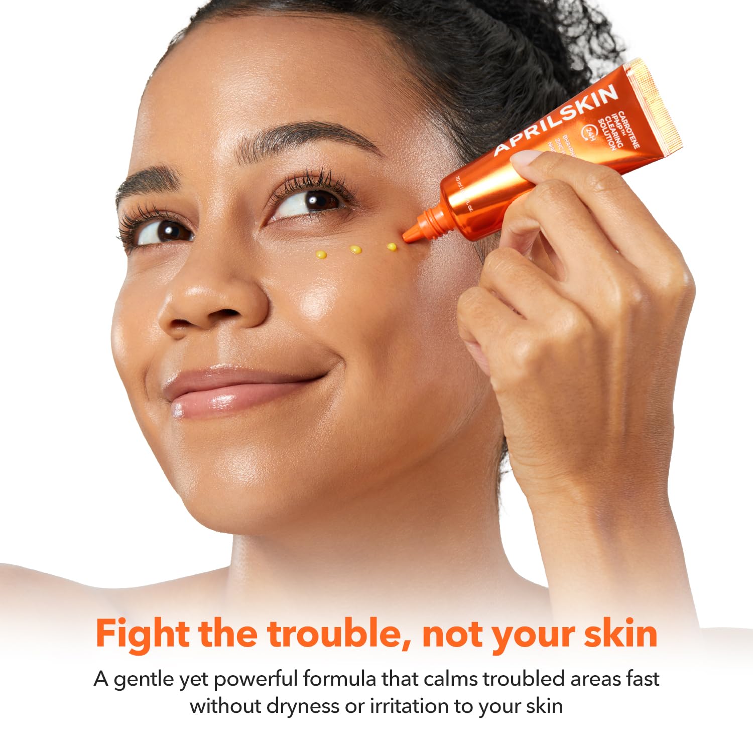 Soothe Acne & Blemishes with APRILSKIN Carrotene IPMP Clearing Gel - 5% Niacinamide, 1% Zinc Oxide