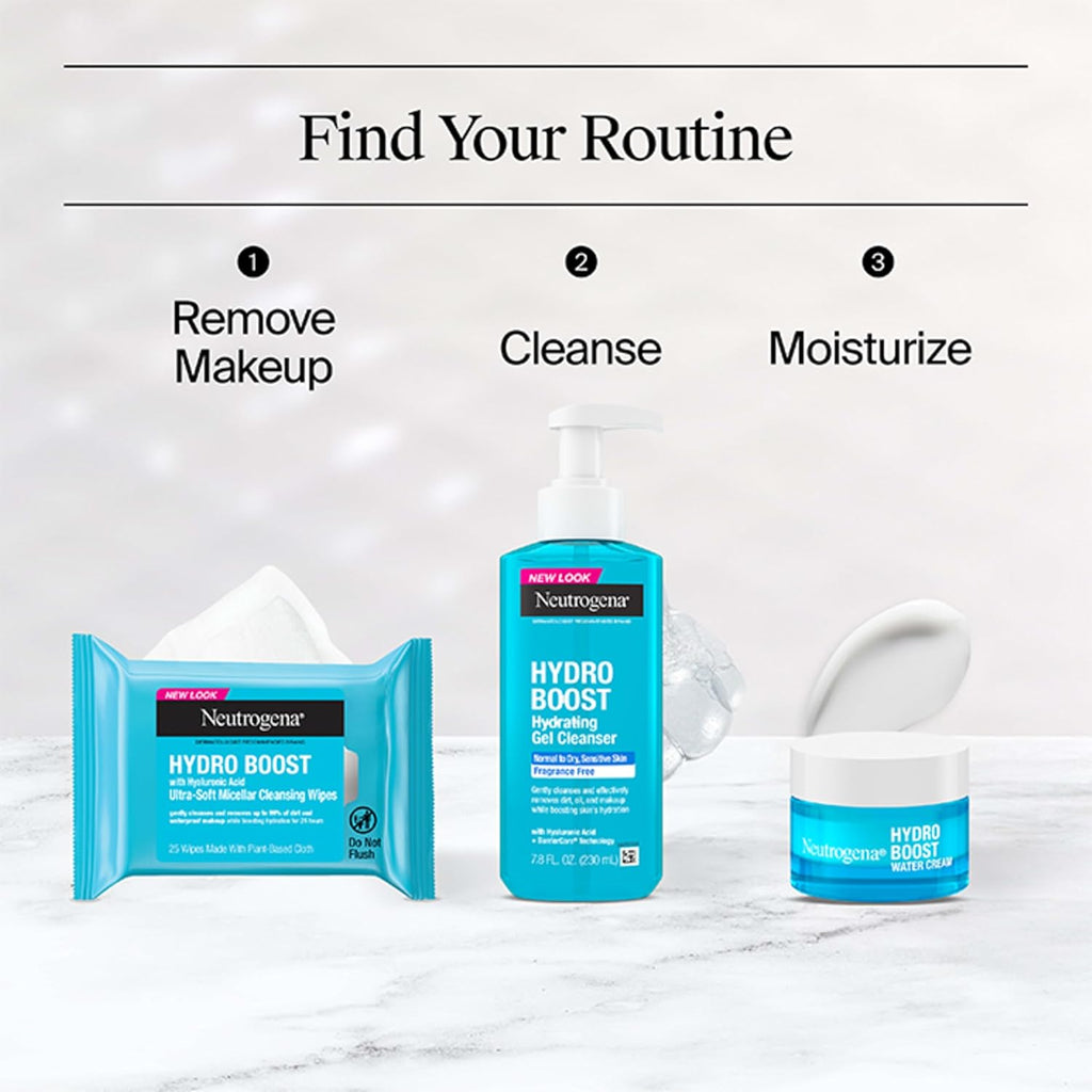 Neutrogena Hydro Boost Hydrating Water Cream for Sensitive Skin - 72-Hour Hydration