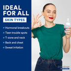 SkinSmart Antimicrobial Facial Cleanser for Breakouts - Hypochlorous Acid Spray, 8 oz