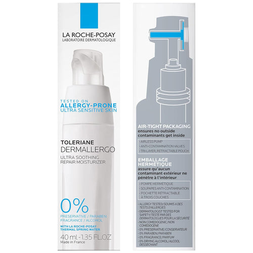 Ultra Soothing Moisturizer for Sensitive Skin - La Roche-Posay Toleriane Dermallergo Cream