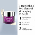 Neutrogena Triple Age Repair Face Moisturizer with Hexinol & Vitamin C - Anti-Wrinkle SPF 25 Cream for All Skin Types, 1.7 oz