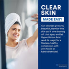 SkinSmart Antimicrobial Facial Cleanser for Breakouts - Hypochlorous Acid Spray, 8 oz