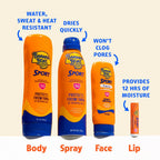 Banana Boat Sport Ultra SPF 50 Water Resistant Sunscreen Spray - Broad Spectrum Protection for Active Use