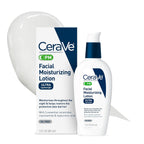 CeraVe PM Night Moisturizing Lotion for Face - Oil-Free, Lightweight Formula with Hyaluronic Acid & Niacinamide, 3 Oz