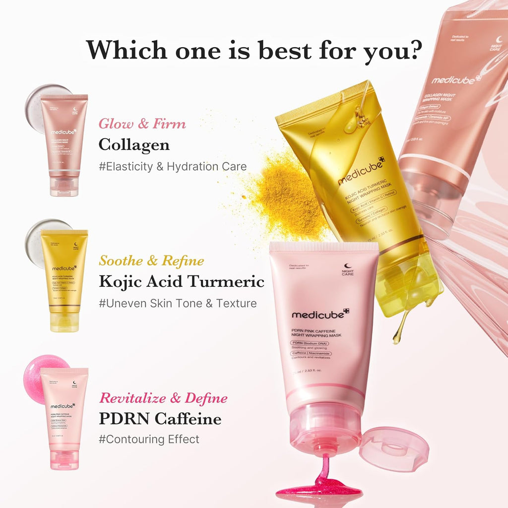 Medicube Overnight Collagen Peel-Off Mask for Firmer Skin (2.53 fl oz)