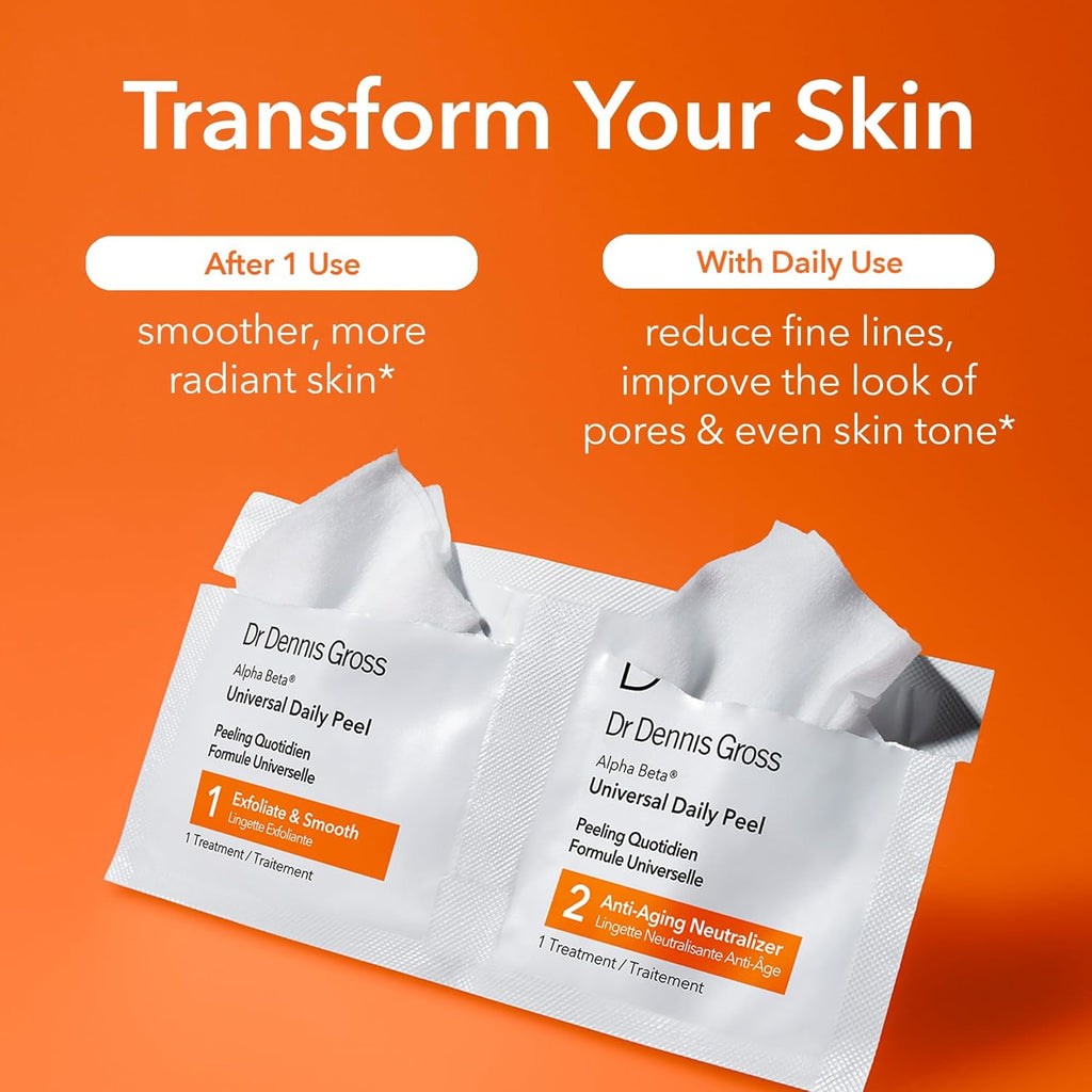 Dr Dennis Gross Alpha Beta Universal Daily Peel for Uneven Tone & Pores - 5 Treatments