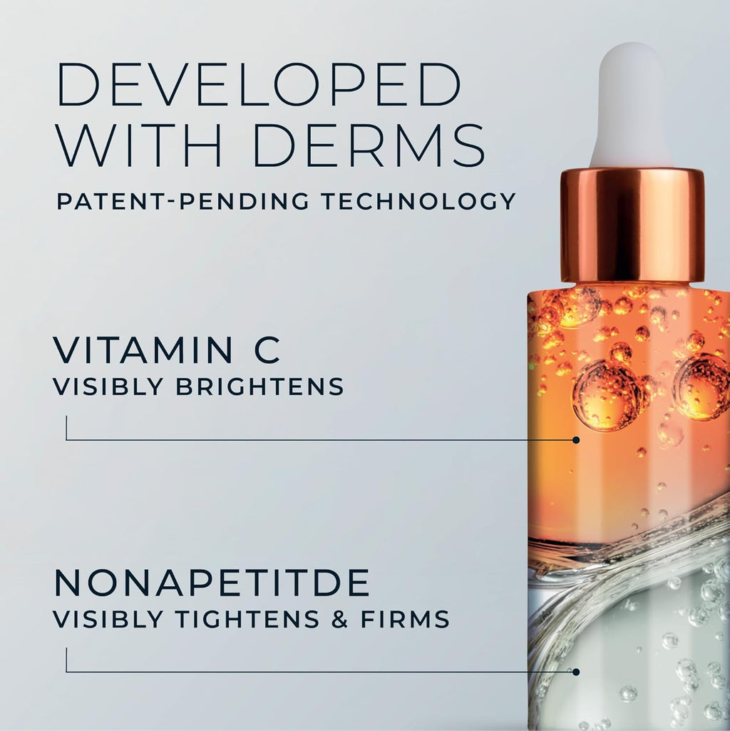 RoC Multi Correxion Revive + Glow 10% Vitamin C Serum for Face Anti-Aging Brightening