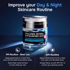 SimplyVital Anti-Aging Face & Neck Cream with Retinol - Hydrating Moisturizer for Firming Skin