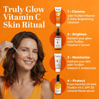 TruSkin Vitamin C Serum for Face - Brightening & Anti-Aging Treatment with Hyaluronic Acid, 1 fl oz