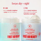 First Aid Beauty Daily Facial Treatment Pads - AHA Exfoliating & Salicylic Acid Acne Pads for Sensitive Skin, 60 Count