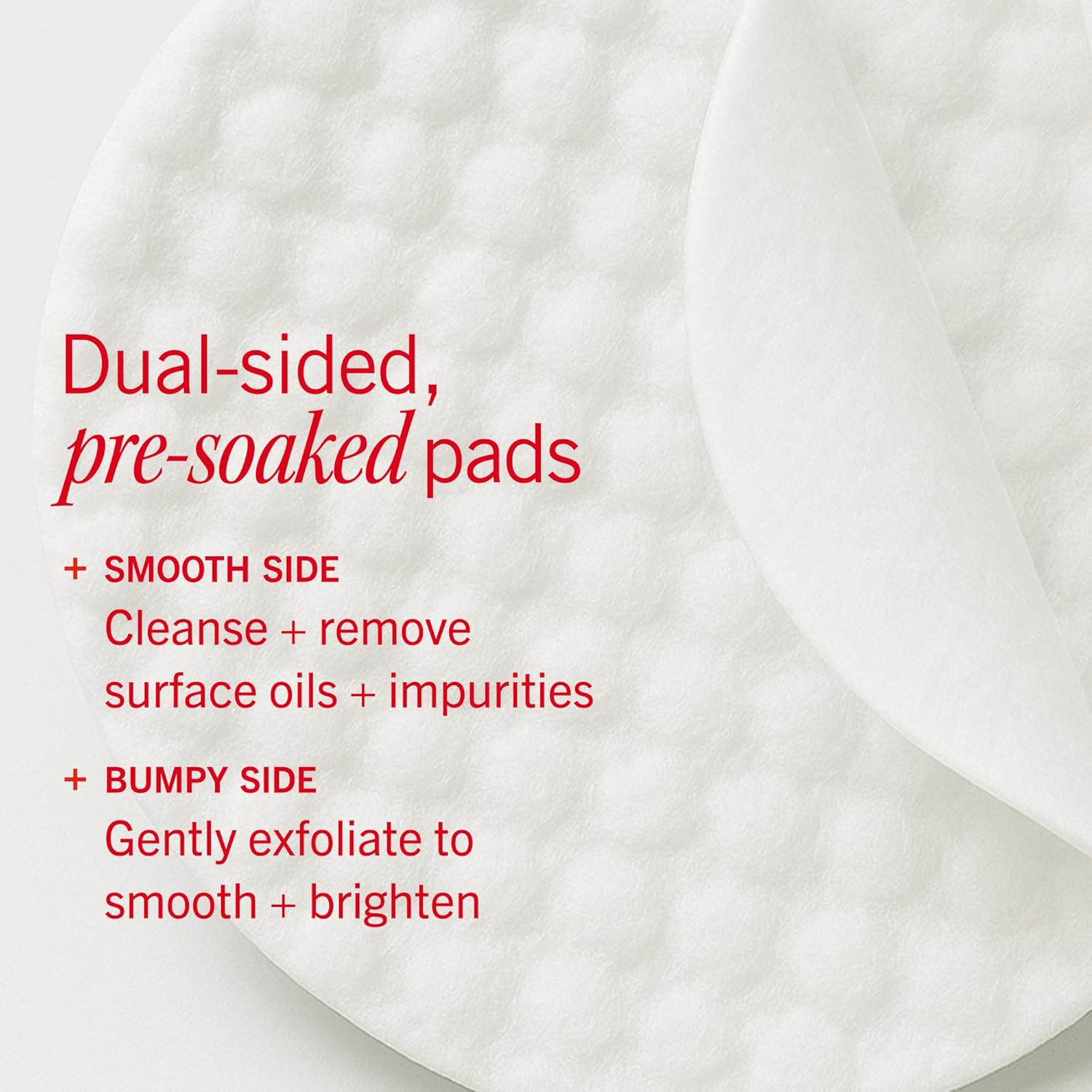 First Aid Beauty Daily Facial Treatment Pads - AHA Exfoliating & Salicylic Acid Acne Pads for Sensitive Skin, 60 Count