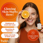 TruSkin Vitamin C Serum for Face - Brightening & Anti-Aging Treatment with Hyaluronic Acid, 1 fl oz