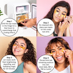Grace & Stella Gold Under Eye Mask for Dark Circles & Puffiness - Vegan, 24 Pairs