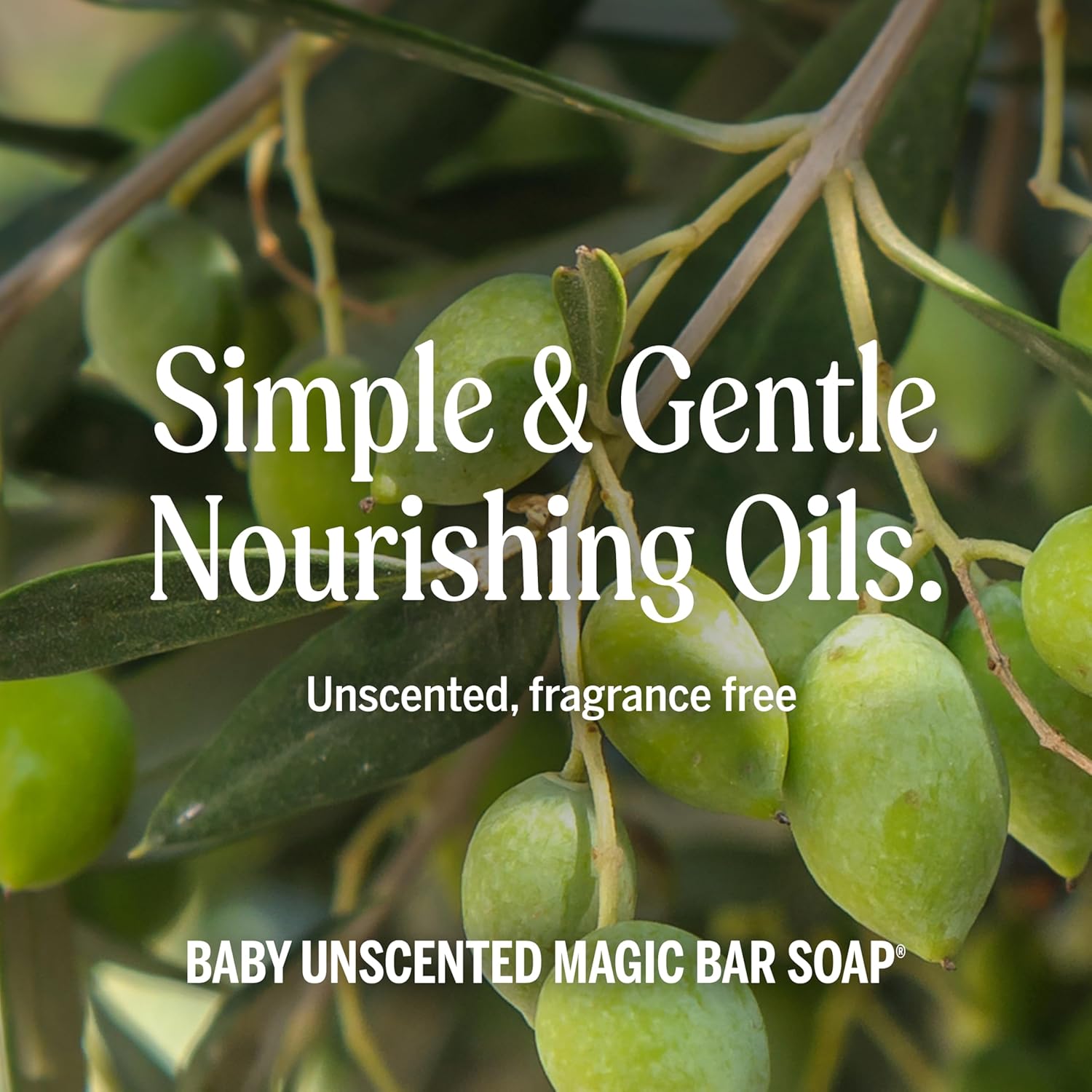 Dr. Bronner's Pure-Castile Baby Unscented Bar Soap - Gentle for Sensitive Skin, 2 Pack