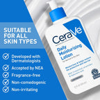 CeraVe Daily Moisturizing Lotion for Dry Skin - With Hyaluronic Acid & Ceramides, Fragrance-Free, 19 oz