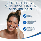 Vanicream Daily Facial Moisturizer With Ceramides & Hyaluronic Acid - Fragrance-Free for Sensitive Skin, 3 fl oz
