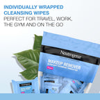Neutrogena Makeup Remover Wipes - Daily Alcohol-Free Cleansing Towelettes (20 Count)