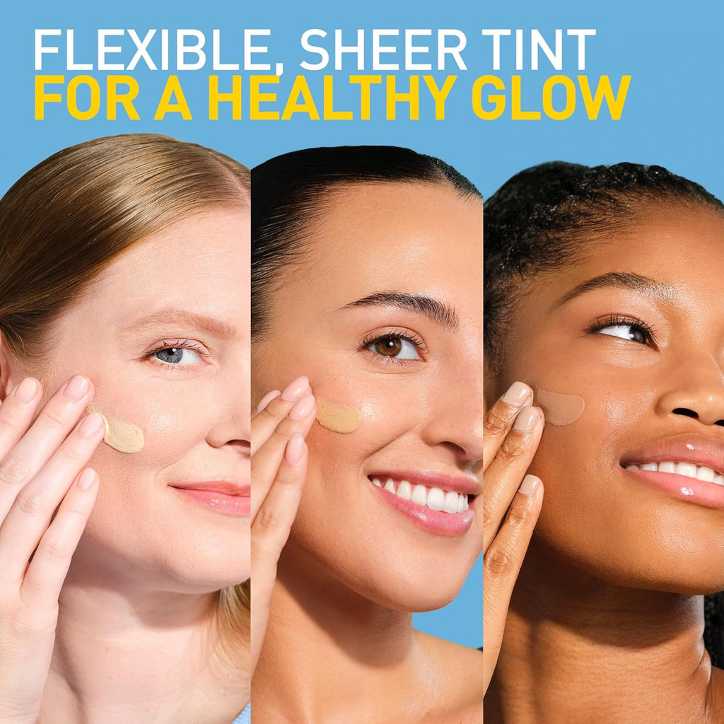 CeraVe Hydrating Mineral Sunscreen SPF 30 with Sheer Tint - For All Skin Types, 1.7 fl oz