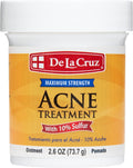 De La Cruz 10% Sulfur Ointment - Cystic Acne Treatment for Face & Body