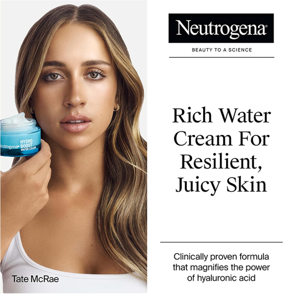 Neutrogena Hydro Boost Hydrating Water Cream for Sensitive Skin - 72-Hour Hydration