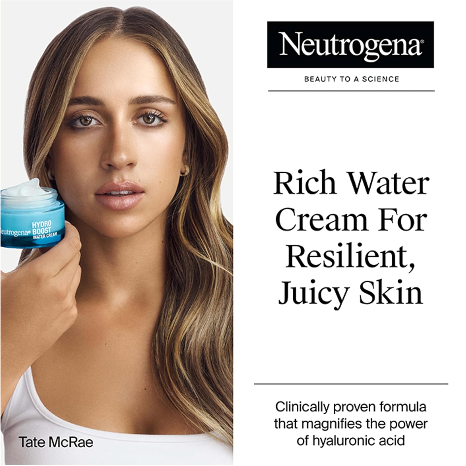 Neutrogena Hydro Boost Hydrating Water Cream for Sensitive Skin - 72-Hour Hydration