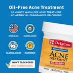 De La Cruz 10% Sulfur Ointment - Cystic Acne Treatment for Face & Body