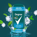 Degree Men Cool Rush Antiperspirant Deodorant - 48-Hour Sweat Block Twin Pack